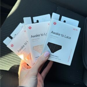 Lululemon Awake to Lace Cheeky Bikini Set